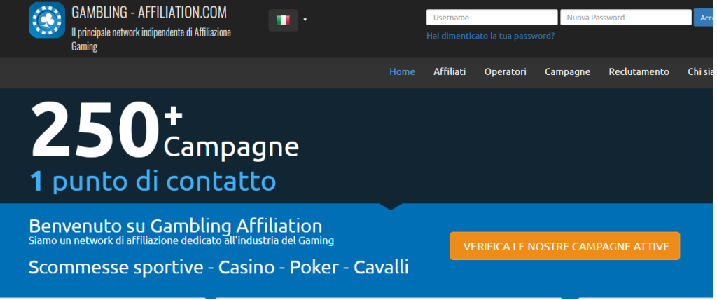 gambling affiliation recensione mrgold