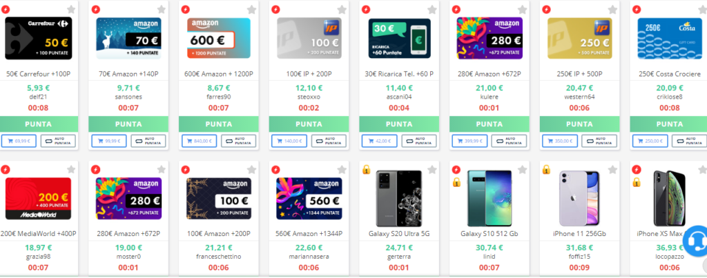 bidoo aste online