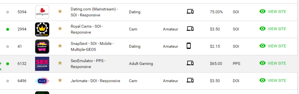crack revenue offerte