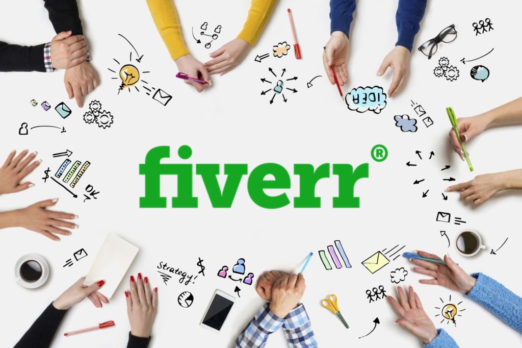 fiverr home page freelancer