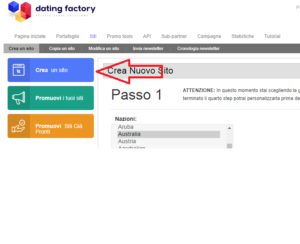 dating factory sito white label