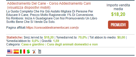 lead generation clickbank addestramento cane