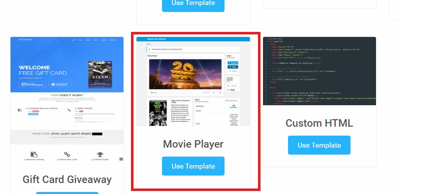 content locker movie player
