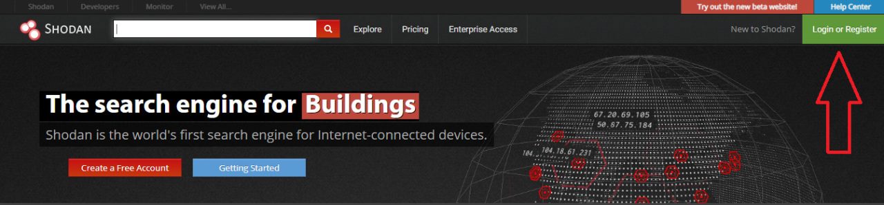 shodan motore ricerca hacker webcam