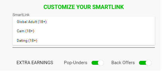 smart link crak revenue verticale