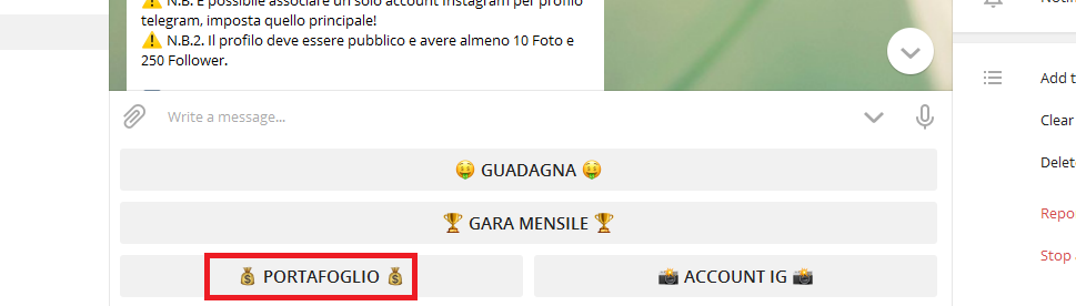 portafoglio social gift