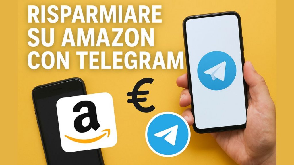 risparmiare su amazon con telegram