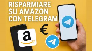 risparmiare su amazon con telegram